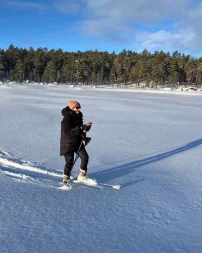 katharina nyqvist im schnee